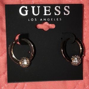 Guess Small Hoop Earrings